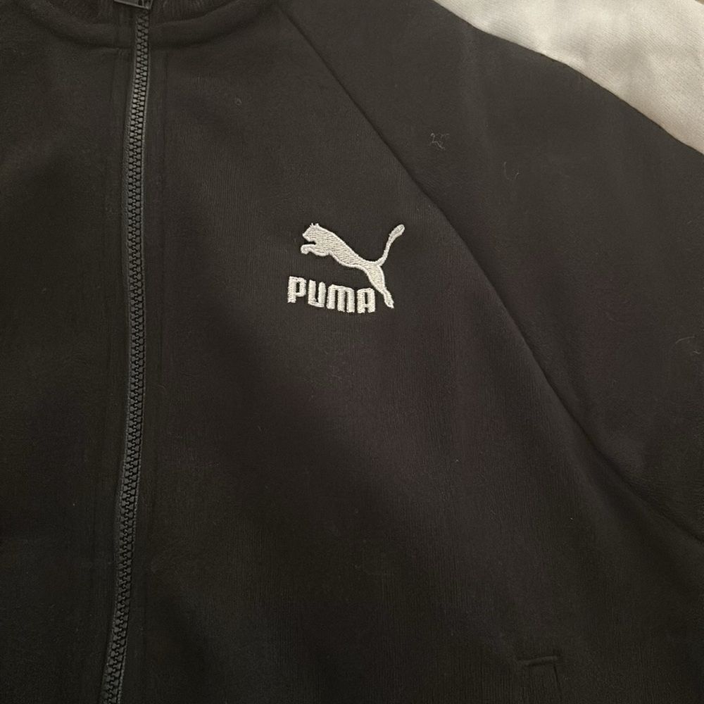 Puma new small black track jacket - Picture 2 of 4